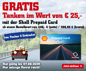 Gratis Shell Prepaid Card 25€